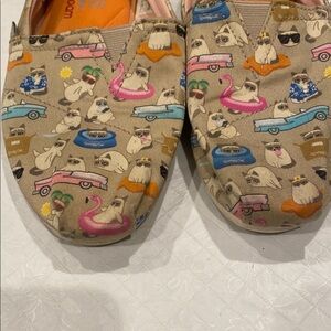 Bobs Grumpy Cat summer  Slip-On Shoes
